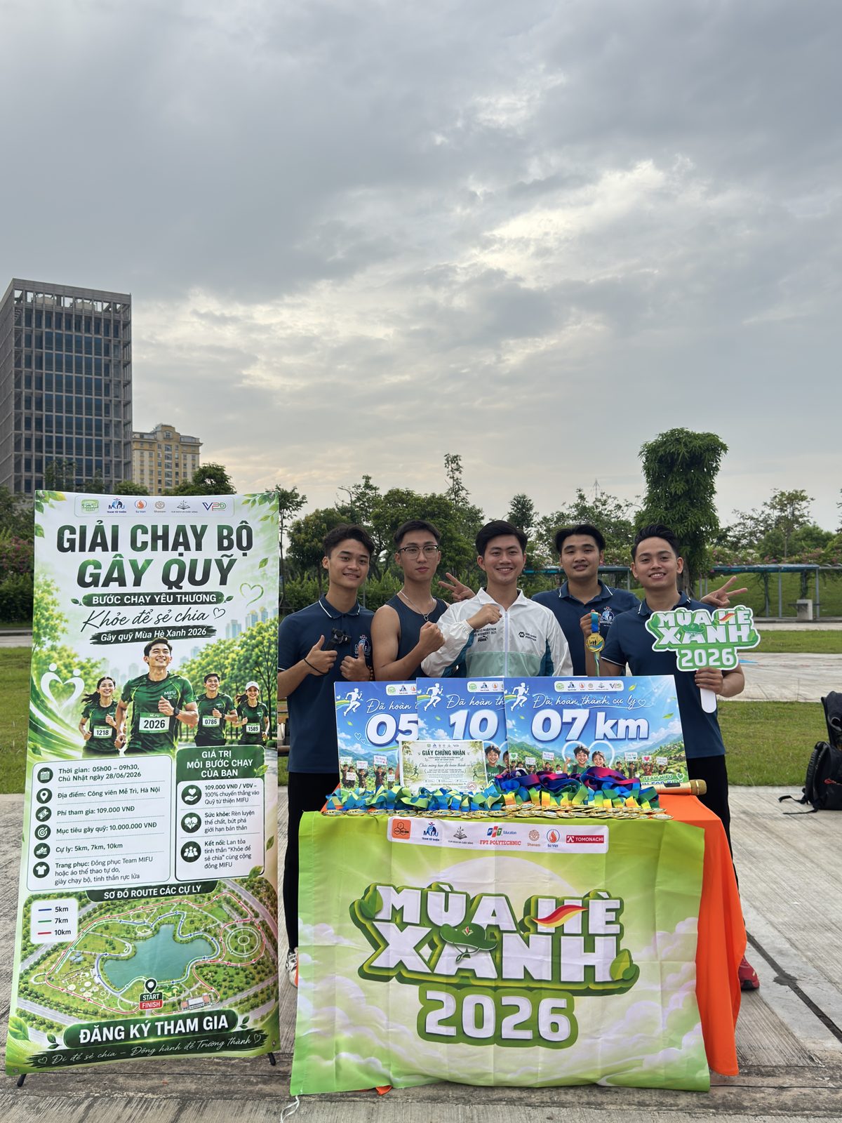 Hình ảnh hoạt động của Cộng đồng Thiện nguyện MIFU