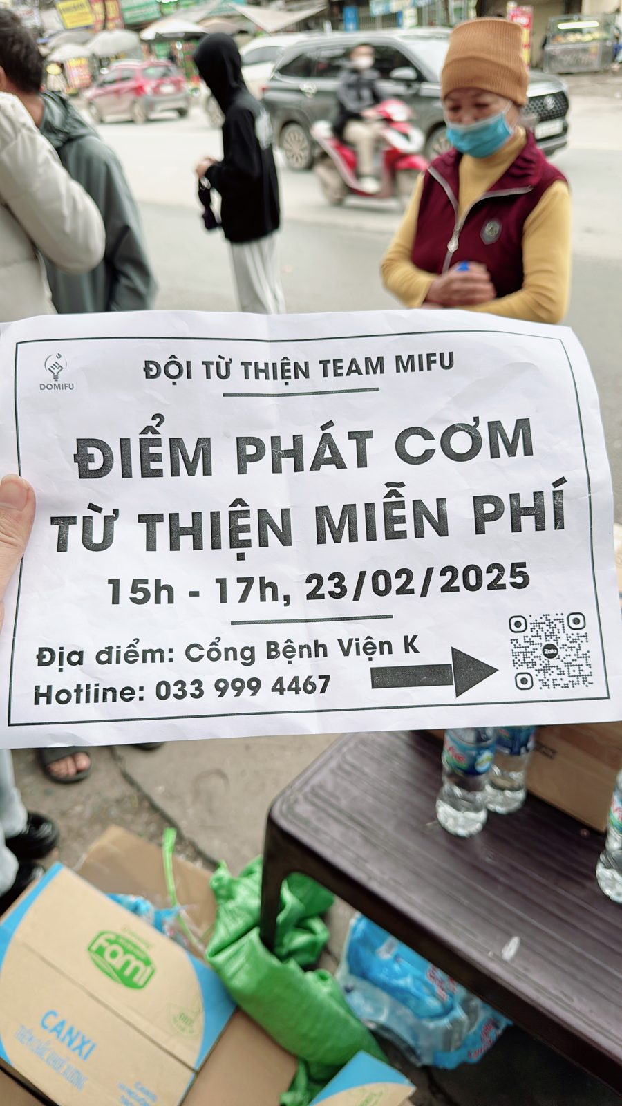 Hình ảnh hoạt động của Cộng đồng Thiện nguyện MIFU