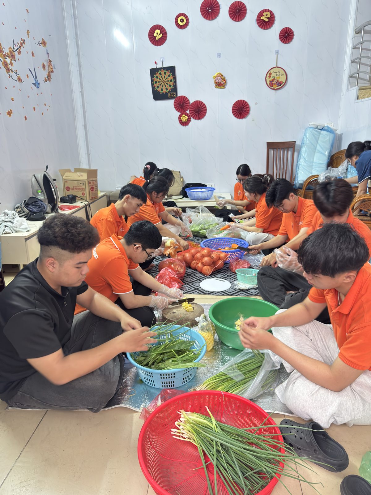 Hình ảnh hoạt động của Cộng đồng Thiện nguyện MIFU